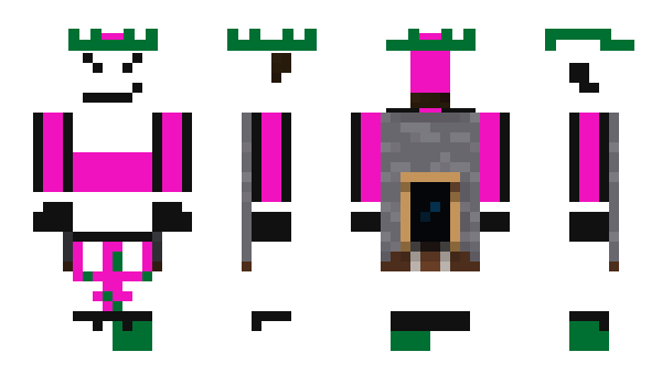 Minecraft skin Dauguva