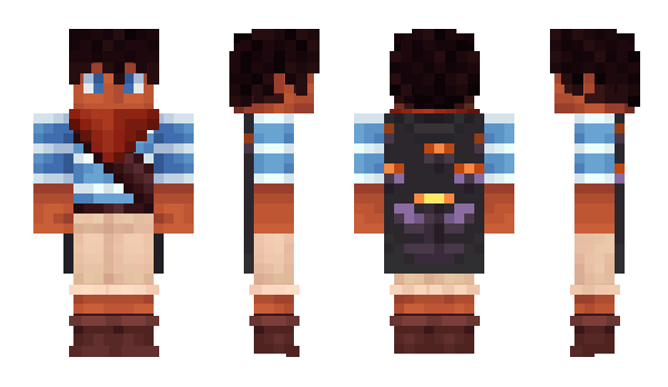 Minecraft skin ItzAngel07