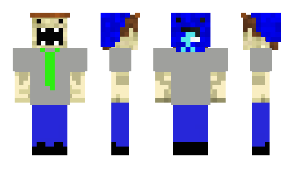 Minecraft skin BlueBags