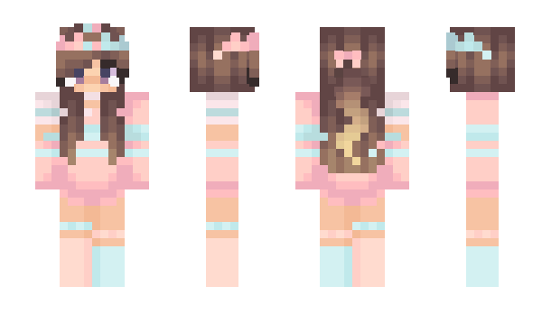 Minecraft skin LunaRose_8