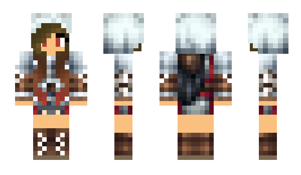 Minecraft skin MineGirl1