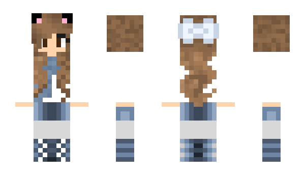 Minecraft skin girl125