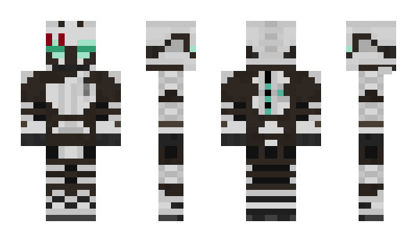 Minecraft skin skeleton555