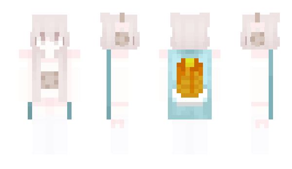 Minecraft skin DostawcaUberEats