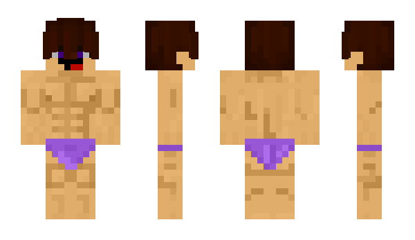Minecraft skin BasicPurple