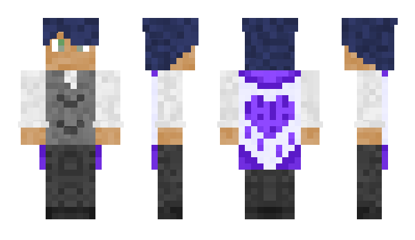 Minecraft skin GinseiShiiro