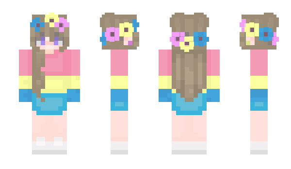 Minecraft skin purple_pasta14