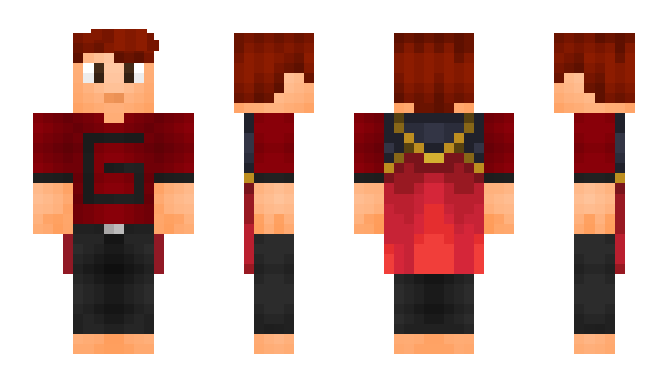 Minecraft skin TheBestGinger9