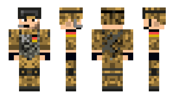 Minecraft skin Berserkerr