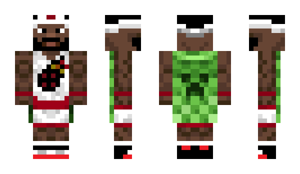 Minecraft skin Chafik