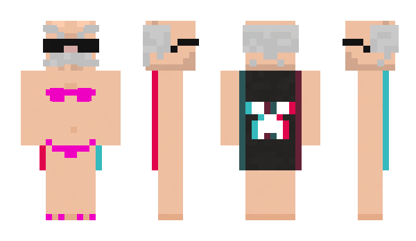 Minecraft скин по нику Litewash