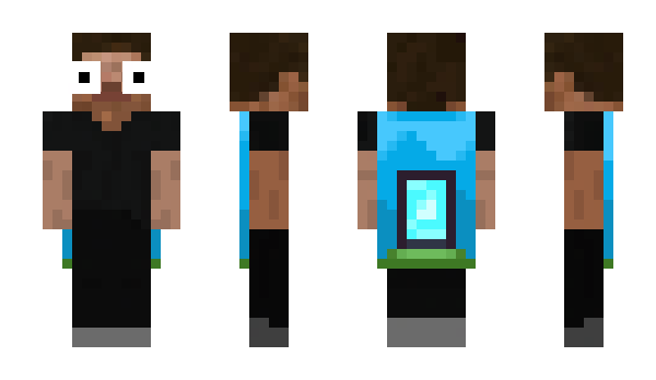 Minecraft skin Dyscalculie