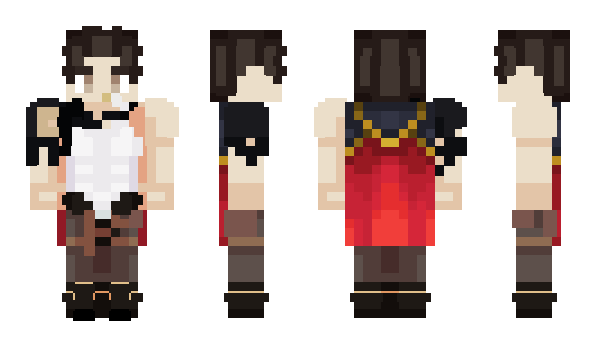Minecraft скин по нику RedFrstyl