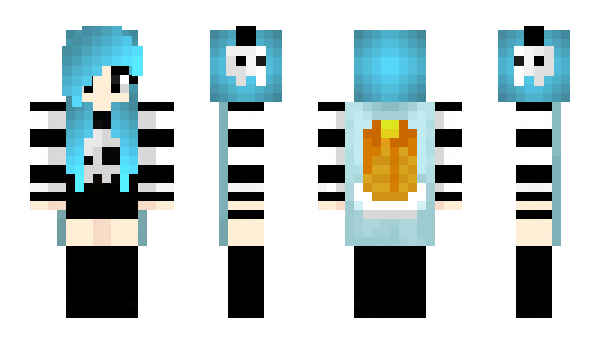 Minecraft скин по нику LesbianNuke