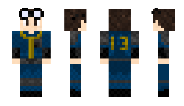 Minecraft skin mr_vico