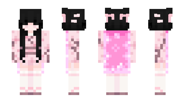 Minecraft skin miaubree