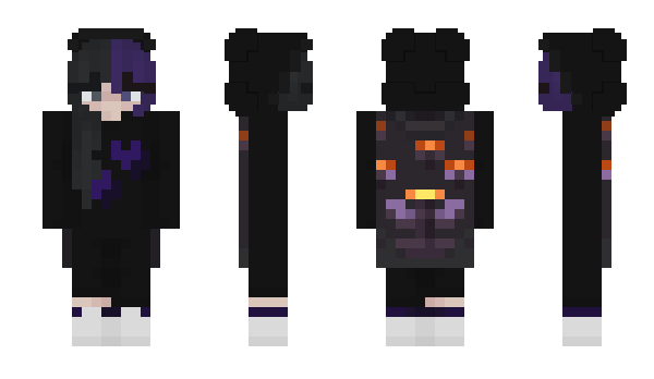 Minecraft skin Nyxlia