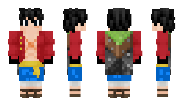 Minecraft skin Ezaurio