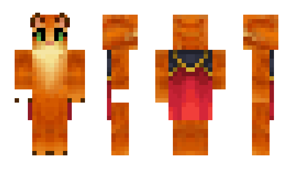 Minecraft skin Squirrelflight