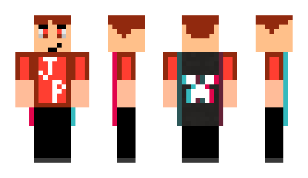 Minecraft skin cukierniapawelek