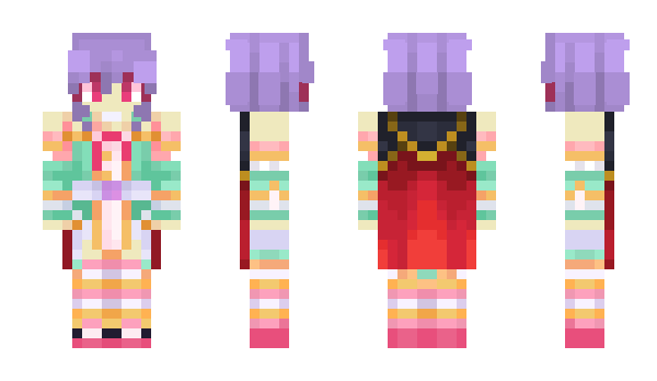 Minecraft skin CPUPlutia
