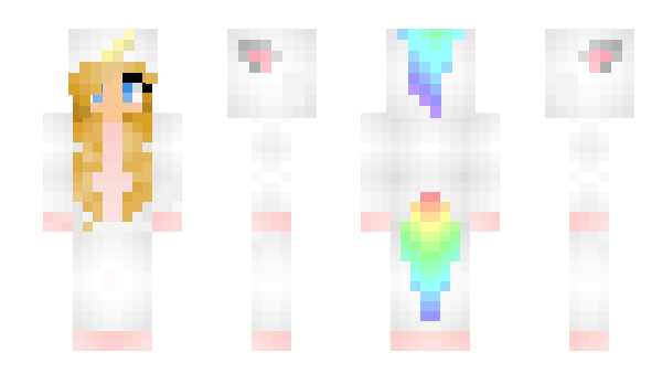 Minecraft skin Ellecorn