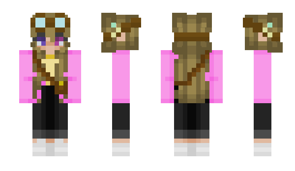 Minecraft skin honeyb33tle