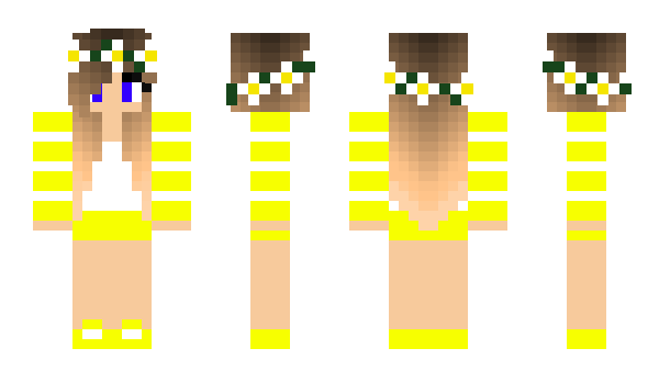 Minecraft skin _YellowCrystal_