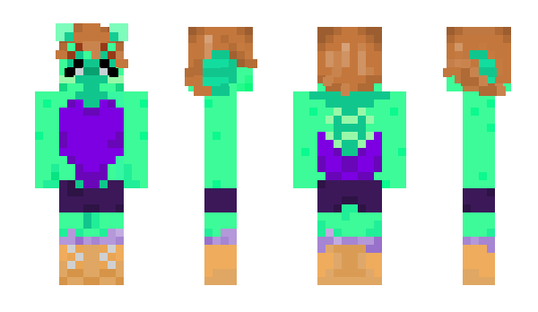 Minecraft скін по ніку RaspberryBonnie