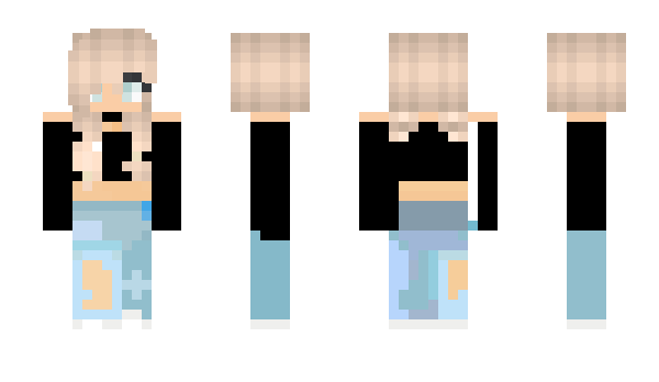 Minecraft skin PRINZESIN