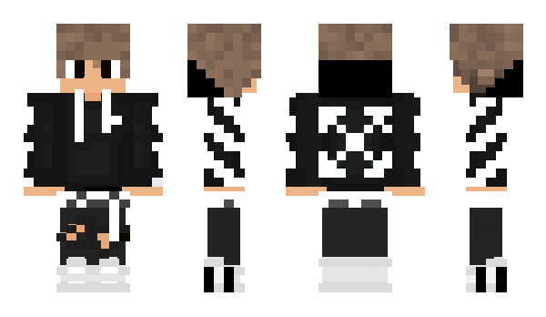 Minecraft скин по нику ObitoWhite