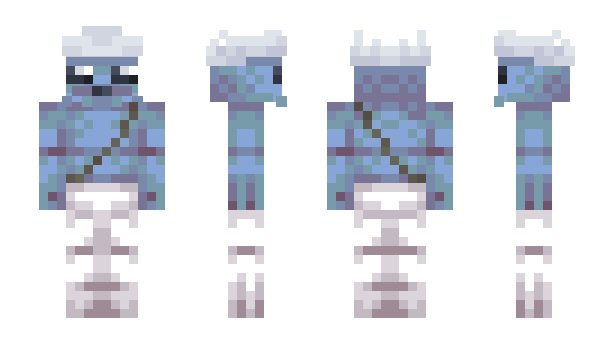 Minecraft skin ASHESH