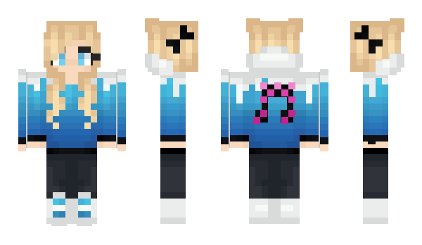 Minecraft skin milcia098