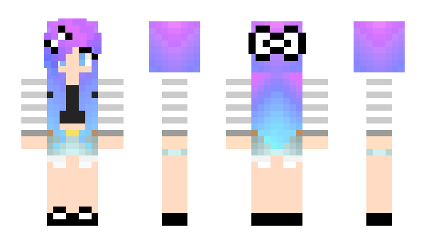 Minecraft skin 6pinky