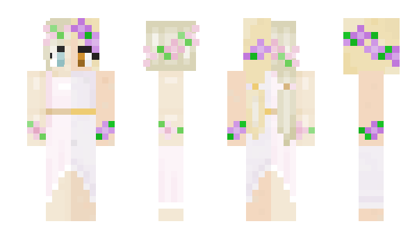 Minecraft skin Liisi