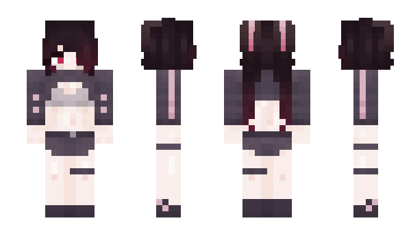 Minecraft skin Kattemisu