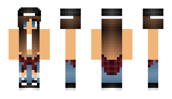 Minecraft skin swimgirl24