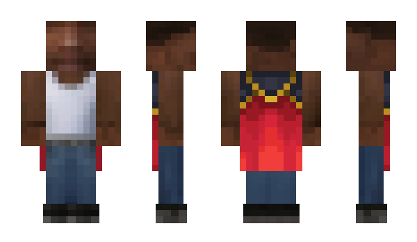 Minecraft skin Blackj2000