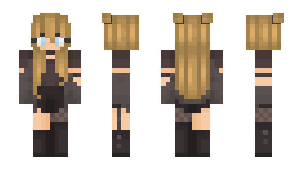 Minecraft skin Novina