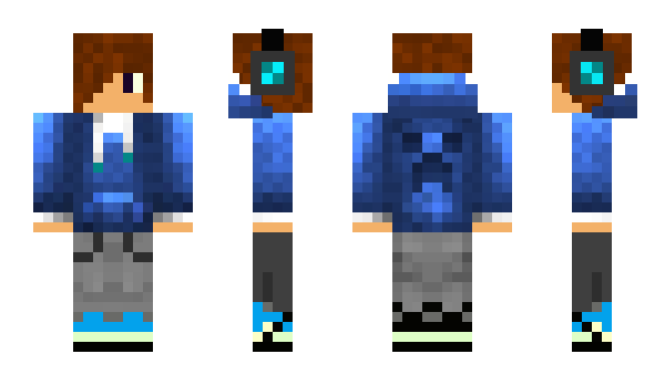 Minecraft skin Mc_Limetka