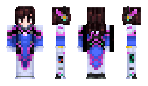 Minecraft skin Ysla