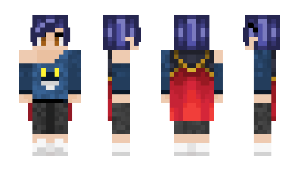 Minecraft skin KiluaNimbus