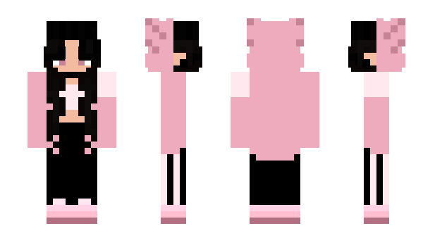Minecraft скин по нику Yukii_Pink