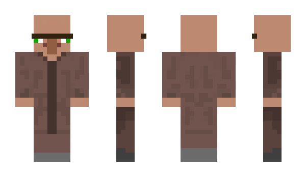 Minecraft skin Papouthe