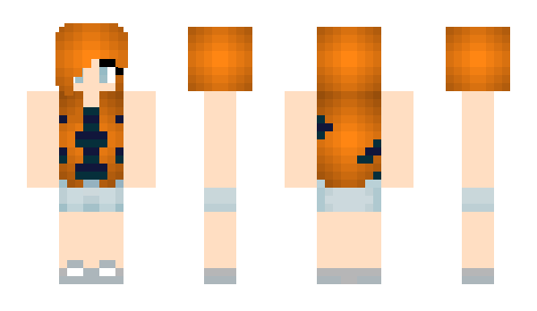 Minecraft skin GingerGamer21