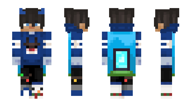 Minecraft скин по нику GloryaaN