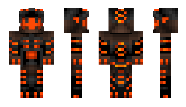 Minecraft skin MonsterHD1605