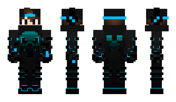 Minecraft skin Darcon