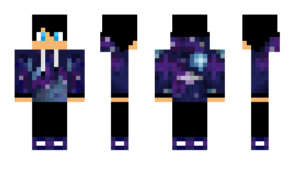 Minecraft skin GalaxySwirl