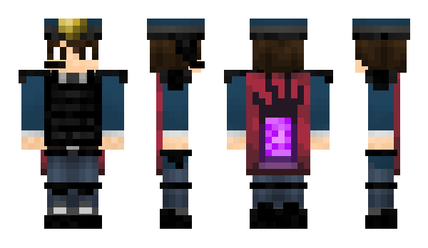 Minecraft skin Irealized